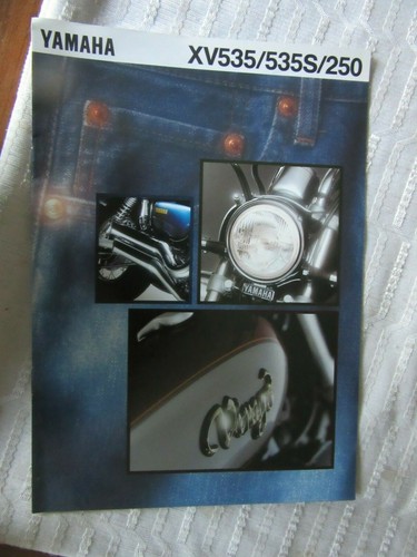 Yamaha xv535 xv535se xv250 - yamaha,