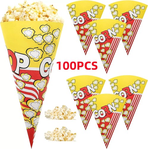 100pcs popcorn bags - popcorn,
