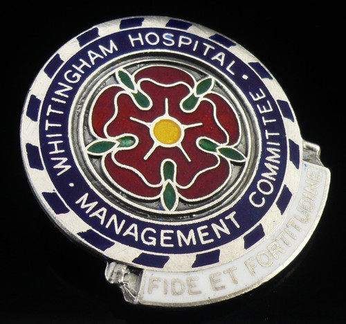Sterling silver nursing badge - sterling,