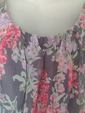 Laura Ashley 100% Silk Maxi