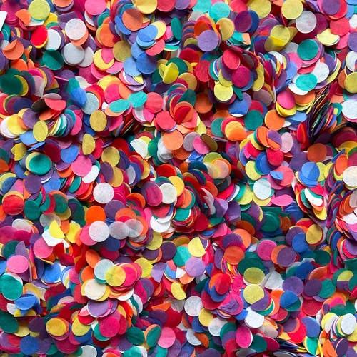 Biodegradable rainbow round - rainbow,