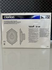 Clarion multi-AXIAL 3 way 5 x 7 inch 120 watts car speakers Vintage Old School