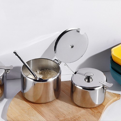 Stainless steel with lid and - steel,
