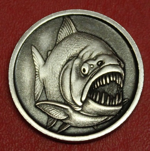 Hobo nickel piranha fish - hobo, made