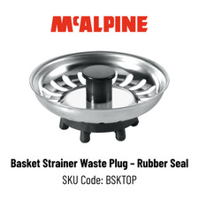 McAlpine Basket Strainer Waste