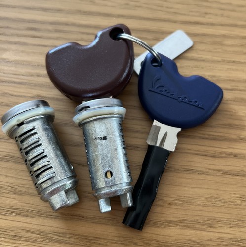 Lock set cylinder - of, keys