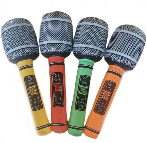 Giant inflatable microphone - giant,