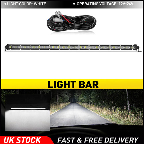 Slim curved led - light, bar