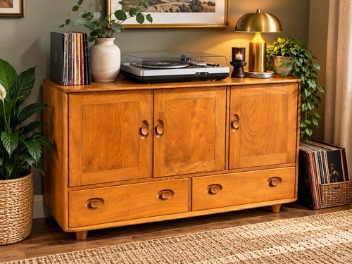 Ercol windsor elm sideboard - windsor,