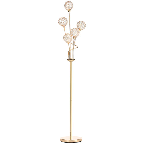 Crystal floor lamp light - k9,