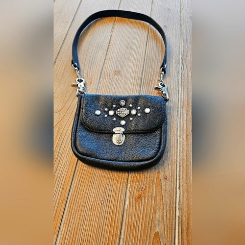 Harley davidson blk - harley-davidson, leather
