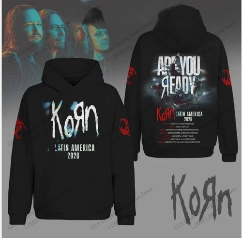 Korn hoodies printed - hoodies, 3d