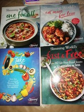 Slimming World Recipe Books X4. Good Used Condition