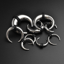 Ear Pincher Septum Stretching Kit | 316L Surgical Steel Stretcher | 1.6mm - 10mm
