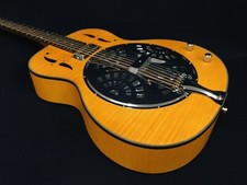 Haze Flame Maple Resonator/Dobro Guitar w/Humbucker Pickups+Free bag SDG-727