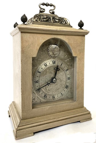 Antique miniature mantel clock - antique,