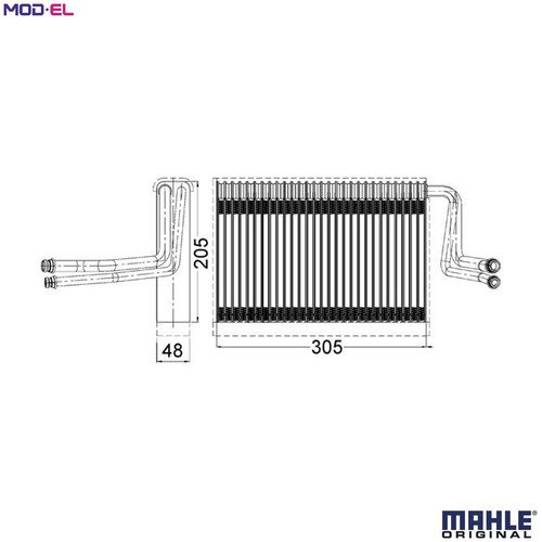 Evaporator air conditioning - evaporator,