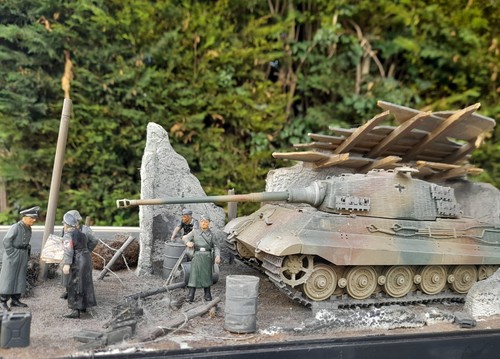 Built german king - 1/35, tiger