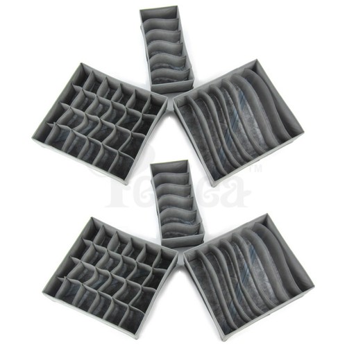Periea 6pcs drawer organiser - periea,