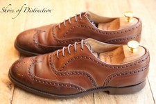 Church's Chetwynd Brown Leather  Brogue Shoes Men's UK 8.5 F US 9.5