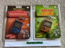 nintendo game and watch donkey kong jr marios cement factory mini classics new