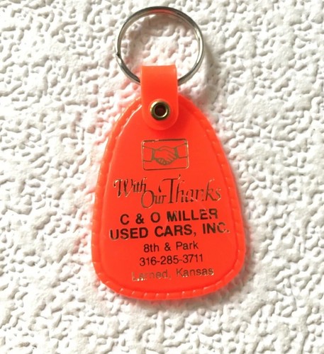 Vintage dealer keychain o - vintage,