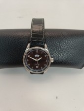 Nautica Mens Leather Watch Quartz Analogue Wristwatch Classic Brown