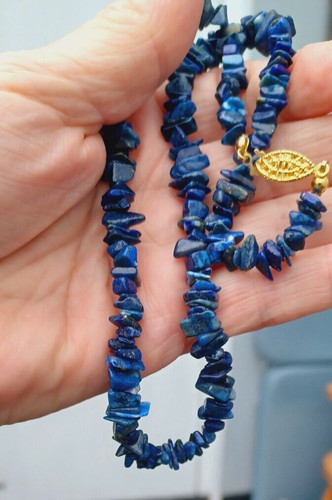 Vintage blue gold - &, lapis