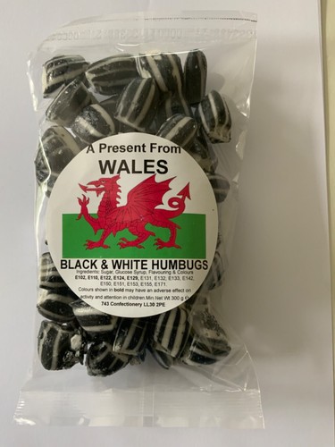 Mint humbugs chopped rock - mint,