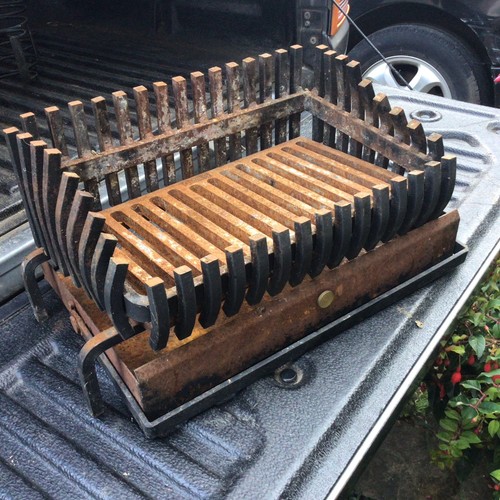 Wrought iron fire basket - wrought,