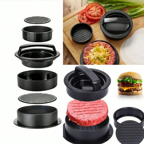 Hamburger press - 3-in-1,
