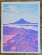 Purple Landscape Riso