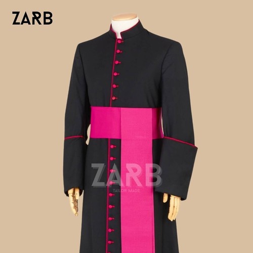 Black bishop cassock - bishop,