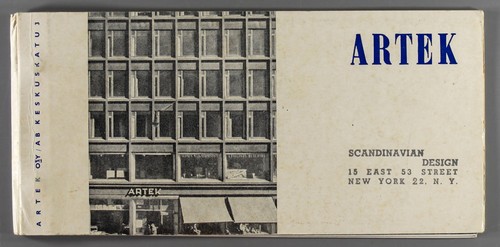 Artek catalogue 1950s alvar - 1950s,