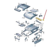 VW Passat B9 Cover for Isofix