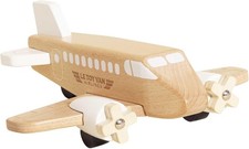 Le Toy Van – Wooden Toy Plane | Timeless Childs Play Toy with Spinning Propel