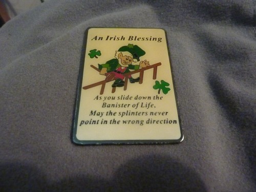 Irish blessing metal - irish,
