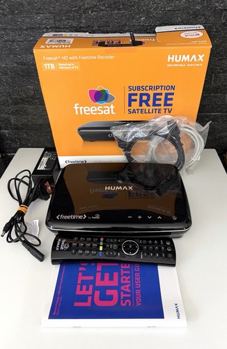 Humax hdr 1100s 1tb freesat - 1tb, freesat+