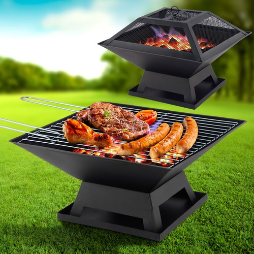 Bbq grill fire pit garden - fire, |