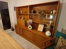 A superb Mid-century Danish Teak Wall Unit by Clausen & Son for Silkeborg 1970's
