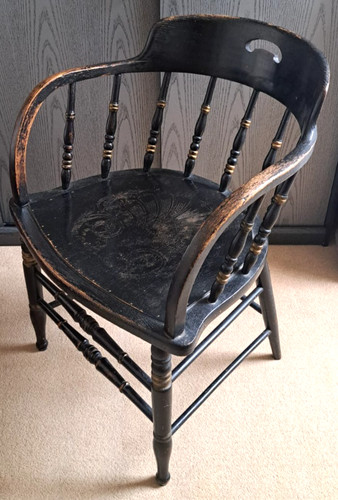 Smoker bow armchair windsor - armchair-,