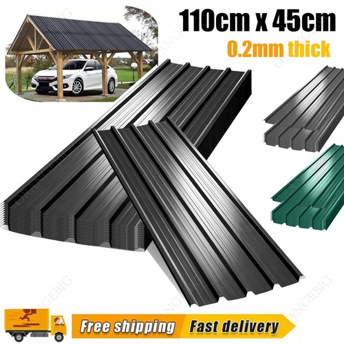 12x metal galvanized roof - galvanized,