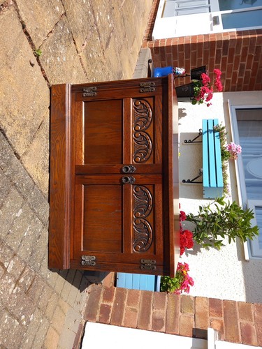 Old charm cupboard stand - old,