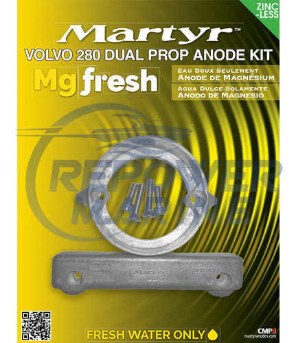 Martyr magnesium anode kit - magnesium,