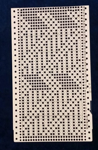 Handpunched punchcard suit - handpunched,