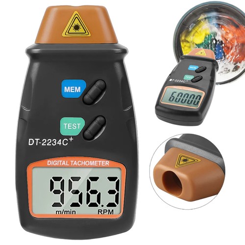 Digital tachometer motor speed - tachometer,