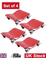 Set of 4 Car Dolly Wheel Tire