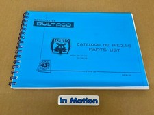 Bultaco Lobito 93-95,126-128,147-149 Reproduction Parts Book A4 