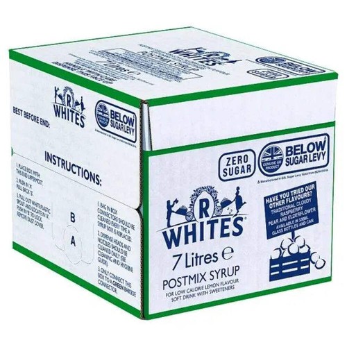 White postmix syrup - syrup, 7