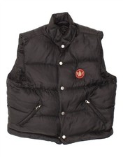 MURPHY & NYE Mens Padded Gilet UK 40 Large Black Nylon CH23